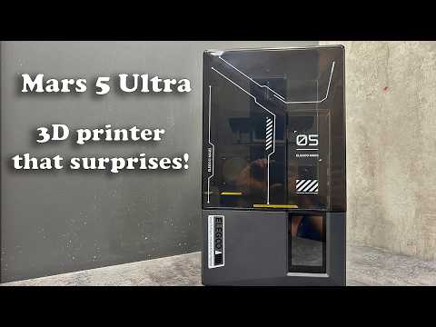 Видео: Почему Elegoo Mars 5 Ultra взорвал мой разум (распаковка и тест)