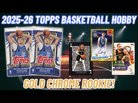 Видео: НАЧИНАЕТСЯ НОВАЯ ЭРА! 🫡🔥 Открытие баскетбольной коробки Topps 2025-26! (2X)