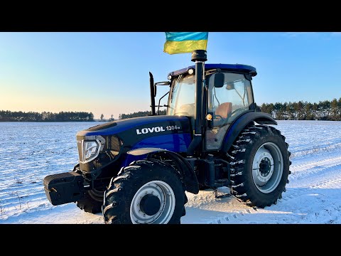 Видео: Китайський ХЛАМ⁉️Чи ЗАМІНА МТЗ❓Огляд на НОВИЙ трактор LOVOL 1304🚀John Deere закурив в стороні🤣