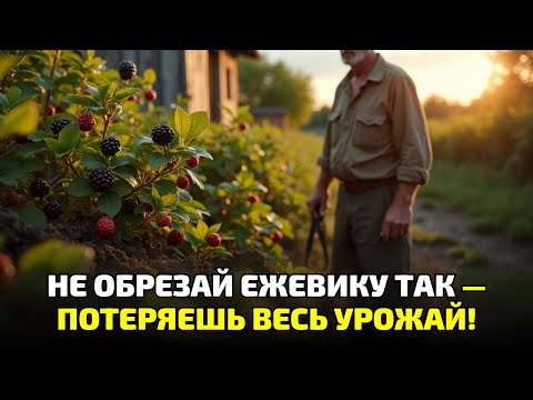 Видео: Ежевика умирает прямо с ягодой? Вот почему и как этого избежать!