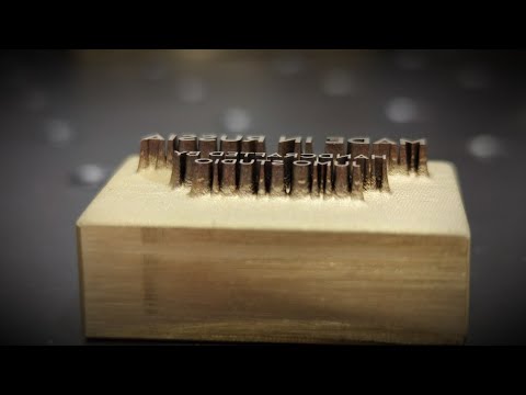 Видео: Клише за 2 часа - Z 3мм - 100 ватт лазерной гравировки