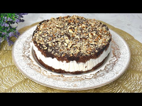 Видео: ОВСЯНКА и БАНАНЫ! Так ВКУСНО, что невозможно остановиться! Полезный Торт БЕЗ ДУХОВКИ!