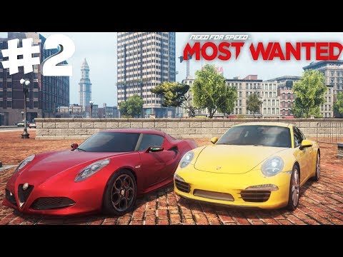 Видео: NFS Most Wanted | Победить и РАЗГРОМИТЬ Alfa Romeo 4C