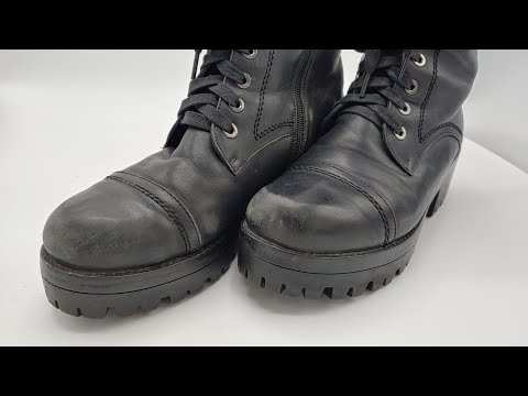 Видео: Как покрасить кожаные ботинки. Секреты лайфхаки. RANGA live