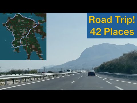 Видео: 🇬🇷 Как совершить автопутешествие по Пелопоннесу, Греция (и посетить 42 места!)
