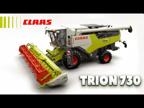 Видео: CLAAS TRION 730 | ПОДРОБНЫЙ ОБЗОР |