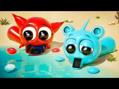 Видео: INCREDIBOX SPRUNKI (Выживание в пустыне) 3D Анимация !!!