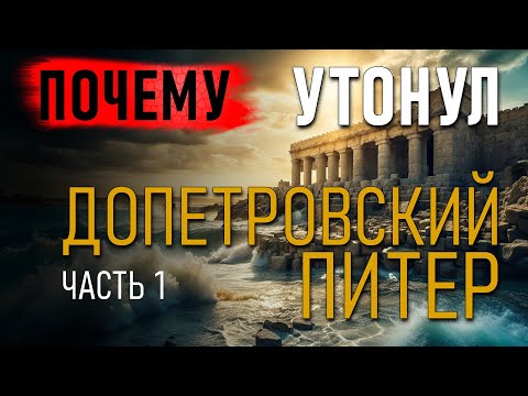 Видео: Почему утонул Допетровской Питер? Владимир Козин. Часть 1