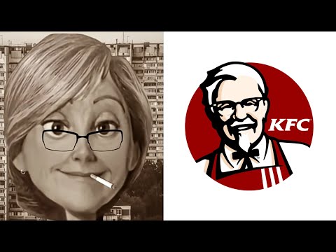 Видео: Старый логотип KFC это: