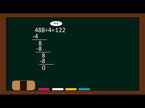 Видео: Математика за 5 одд делење со едноцифрен број без остаток / delenje so ednocifren broj bez ostatok