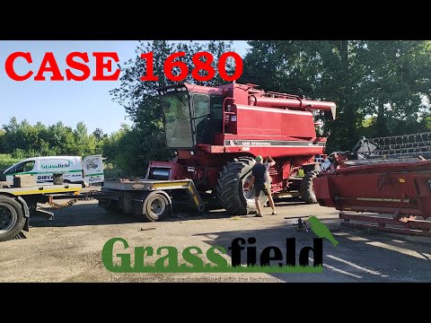 Видео: Комбайн Case 1680E жатка 1030