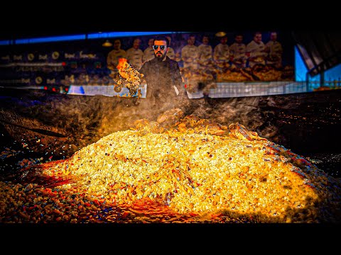 Видео: 400 кг ПЛОВА в одном казане - вкуснейшее блюдо из риса и мяса
