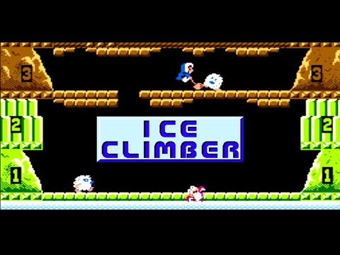 Видео: Полное прохождение денди ( Dendy, Nes ) - Ice climber / Ледяной альпинист