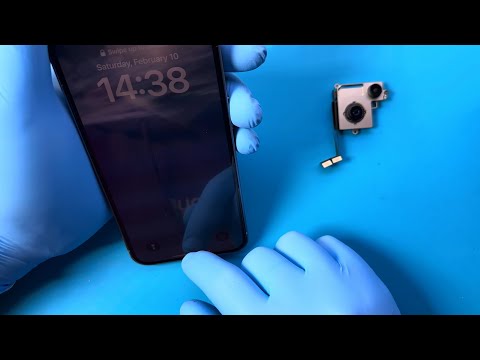 Видео: Замена камеры iPhone 14