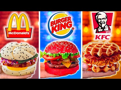 Видео: ПОВТОРИЛ САМЫЕ РЕДКИЕ БУРГЕРЫ В МИРЕ ИЗ McDonald’s / Burger King / KFC