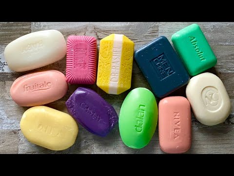 Видео: ASMR Soap cutting | Soap Carving|Резка мыла  | ASMR