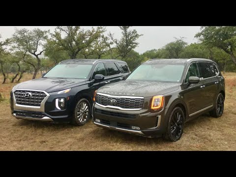 Видео: Сравнение Kia Telluride и Hyundai Palisade