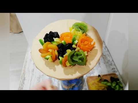 Видео: Мастер-класс по изготовлению букета на каркасной основы Workshop on making  bouquet on a frame basis