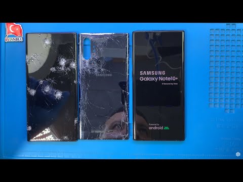 Видео: Восстановление разрушенного телефона Samsung Galaxy Note 10+ | Восстановить сломанный телефон