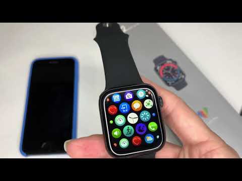 Видео: Обзор Смарт часов X22🔥 (лучшая копия Apple Watch 6) настройка на телефон 📱