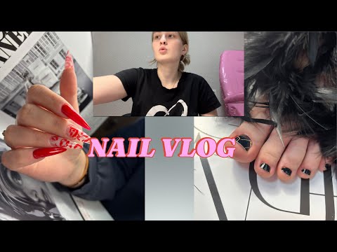 Видео: NAIL VLOG|распаковка с WB|работы|заболела