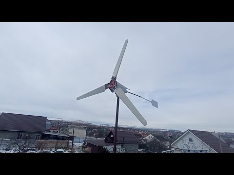 Видео: 28 полюсов на ветрогенераторе NoName / Первые тесты / КПД генератора при разных напряжениях