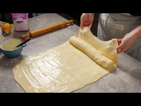 Видео: Очень вкусное солёное тесто, которое удается всем! Заверните, разрежьте, наполните!