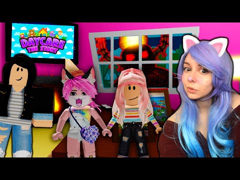 Видео: МОНСТР В ЯСЛЯХ! СЕКРЕТНАЯ КОНЦОВКА С УЛЬЯНОЙ Roblox Daycare Story