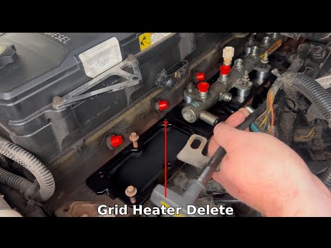 Видео: Удаление нагревателя сетки Cummins 6.7 SPELABS DIY
