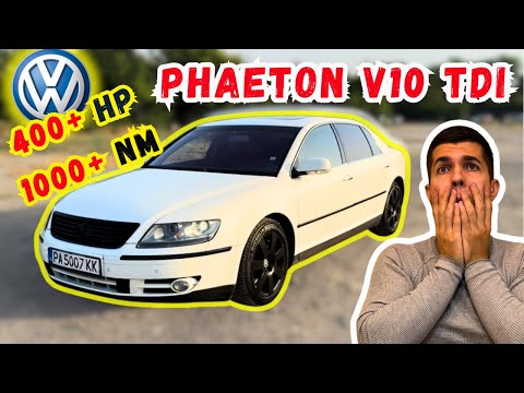 Видео: Първият ДИЗЕЛОВ V10 / VW Phaeton 5.0 TDI V10 / 400+ КС и 1000 НМ