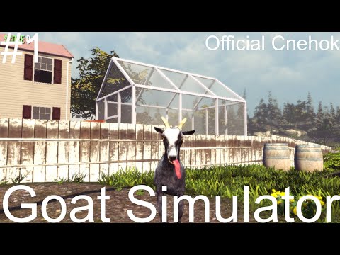 Видео: Я Стал Козлом и Адовый Угар! Goat Simulator #1