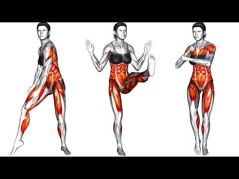 Видео: Тренировка стоя для Сжигания Калорий