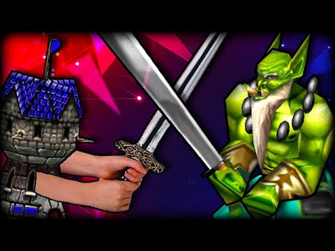 Видео: И герои и башни сразу в одной карте Warcraft 3