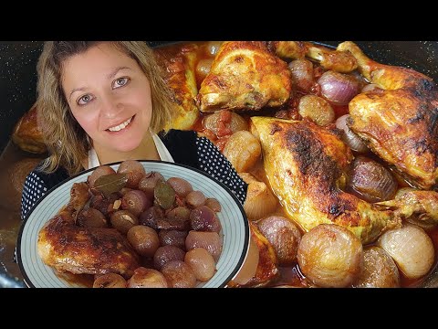 Видео: Традиционный стифадо с курицей в скорлупе. Вкусное воскресное блюдо!