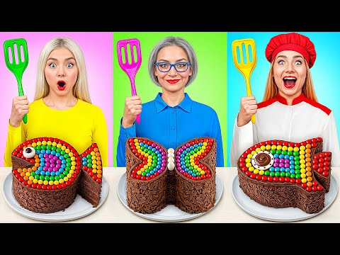 Видео: Кулинарный Челлендж: Я против Бабушки | Безумная Кулинарная Битва от Super Hyper DO