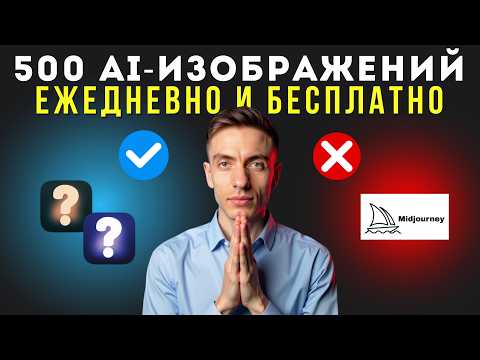 Видео: ОТМЕНА Midjourney: 500 БЕСПЛАТНЫХ генераций В ДЕНЬ | Бесплатные нейросети для генерации 2025