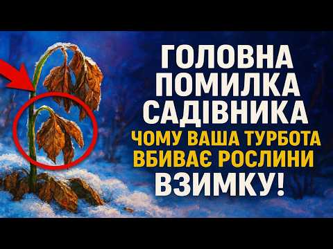 Видео: Головна Помилка Садівника: Чому Ваша Турбота Вбиває Рослини Взимку
