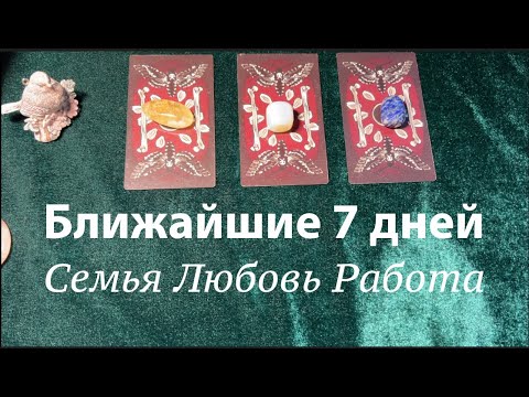 Видео: Ближайшие 7 дней  🔔 Что ожидать (27.10-02.11) Дом Семья Любовь Работа✅ таро прогноз/Гадание онлайн
