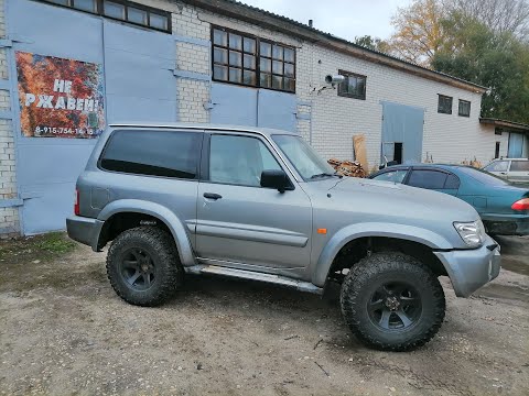 Видео: Антикор с пескоструем Nissan Patrol. Интересная конструкция.