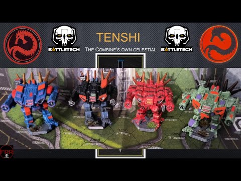 Видео: Тенши из Battletech, Небесный из Синдиката Драконов!