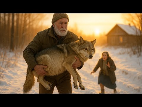 Видео: Брошенную стаей беременную волчицу нашёл охотник, и именно он стал её последней надеждой