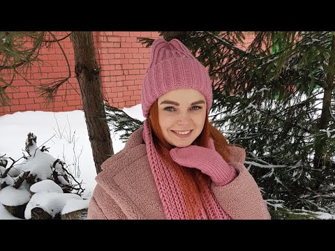 Видео: Шапка из Ализе Макси (Alize maxi). Шапка спицами. Объёмная шапка спицами