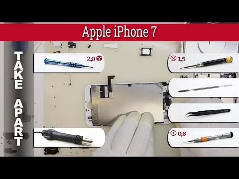 Видео: Как разобрать 📱 🍎 Apple iPhone 7 (A1660, A1778, A1779) Разборка и ремонт