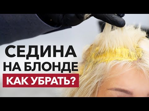 Видео: Тонирование СЕДИНЫ / Как закрасить корни и ОСВЕЖИТЬ цвет?