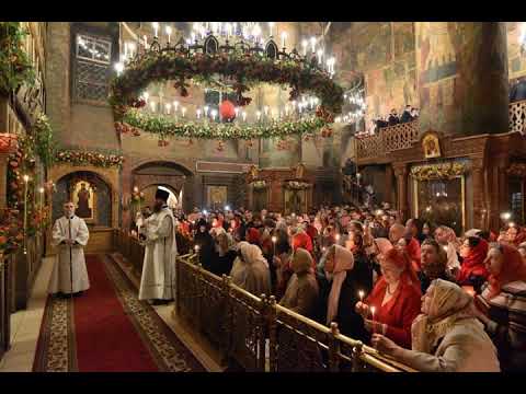 Видео: Пасхальный канон  Сретенский монастырь