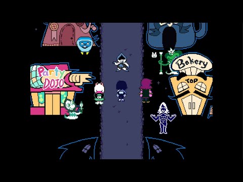 Видео: Город обновили|Deltarune chapter 2|#7