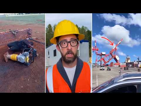Видео: Самая громкая неудача на стройплощадке, когда-либо заснятая на камеру!