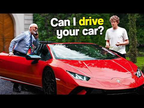 Видео: Просим миллионеров прокатиться на их суперкарах