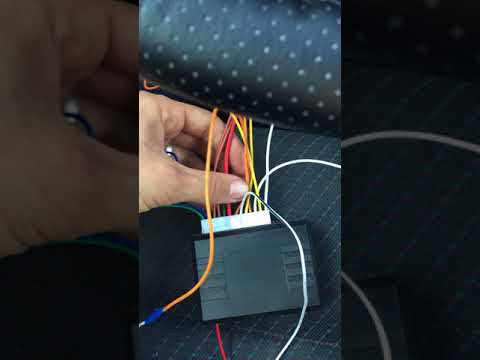 Видео: Сигнализация keyless entry system 405 установка