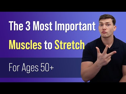 Видео: Три самые важные мышцы для растяжки (возраст 50+)